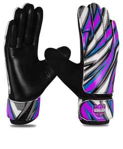 Guantes de Portero de Cuero Premium Personalizables Ajuste Personalizado Venta Al por Mayor Fútbol Latex Grip - Product Image 4