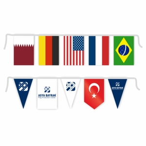 Chaîne Décoration Drapeau Haute Qualité Conception Personnalisée Offre Spéciale Meilleur Prix Meilleur Produit Vente Mondiale - Product Image 1