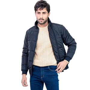 <b>Men's</b> Customized down Quilted Puffer <b>Jacket</b> Most Sought-After Winter Hooded <b>Jacket</b> with Detachable <b>Fur</b> Hood and Stand Collar - Product Image 4
