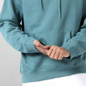 Sweat à capuche surdimensionné décontracté respirant avec logo personnalisé, dernier design, motif uni, sweat à capuche surdimensionné pour hommes - Product Image 5