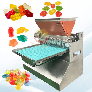 Bán tự động khối lượng nhỏ kẹo 3 Flavor sô cô la <span class=keywords><strong>depositor</strong></span> máy cho Gummy sản xuất - Product Image 1