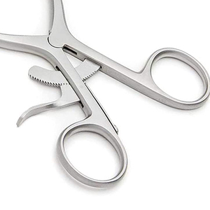 Retractor Weitlaner Sharp 4x4 Prong Retractor de auto-Retención Retractor Weitlaner quirúrgico asequible con puntas romas 3x4 - Product Image 4