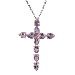 Élégant pendentif en forme de croix de style religieux en argent sterling 925 bijoux de mode conception de fabricant en gros - Product Image 4