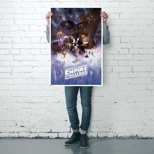 Star Wars Episode V the Empire Strikes Back <b>Poster</b> Wall Decor Made of Paper - Product Image 4