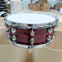 Caisse claire en érable personnalisée de 14 x 5,5 pouces avec coque de 10 mm d'épaisseur pour les performances des fanfares et des corps de tambours