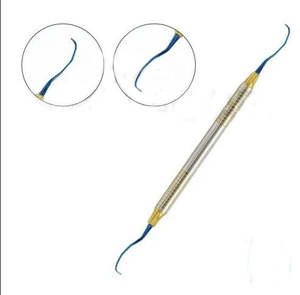 Curetas dentales Gracey con logotipo personalizado y escalador periodontal, instrumentos de limpieza manual de acero inoxidable - Product Image 3