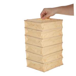 Lanterne décorative en papier, abat-jour élégant en <span class=keywords><strong>origami</strong></span> pour éclairage de table, décoration de salon et de mariage - Product Image 3