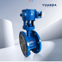 Vanne papillon à joint rigide à bride en acier inoxydable CF8 à triple excentricité pour l'agriculture, l'hydraulique et l'industrie pétrolière