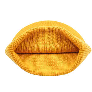 หมวกไหมพรมถักแบบกำหนดเอง หมวกไหมพรมฤดูหนาวแบบอุ่น หมวกบีนนี่แบบถักอะคริลิก หมวกบีนนี่สำหรับใช้ในชีวิตประจำวัน - Product Image 3