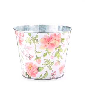 Macetas nórdicas hechas a mano con estampado de Metal, tema Floral, productos de alta demanda, maceta moderna para decoración del hogar y el jardín en interiores - Product Image 1