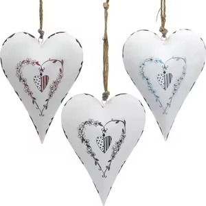 Decoración Navideña en Forma de Corazón, Adorno Colgante Creativo para Bodas y Fiestas - Product Image 4