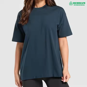 Camiseta de Hombre 100% Algodón, Corte Holgado, Estilo Casual, Anti-Pilling, Ecológica, de Secado Rápido, Color Sólido, con Impresión Digital - Product Image 6