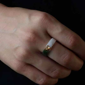 แหวนเรซิ่นอะคริลิกรูปทรงกลม แหวนทำมือ แหวนแห่งความรัก เครื่องประดับสำหรับงานปาร์ตี้ผู้หญิง ขายส่งราคาดีที่สุด - Product Image 1