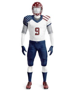 Prix bon marché uniforme de football américain vêtements de sport uniforme de football américain meilleure qualité uniforme de football américain - Product Image 4