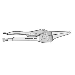 Alicates de Punta Fina con Bloqueo de 9 1/2 Pulgadas de Acero Inoxidable de Alta Resistencia para un Agarre Seguro, Sujeción y Uso en el Cuidado de la Salud Animal - Product Image 4