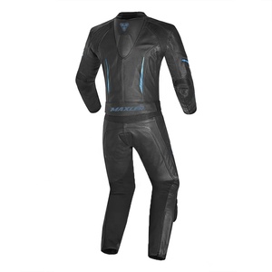 Combinaison de course en cuir pour moto pour homme, anti-chute, résistante à l'usure, taille plus, rembourrage complet, vêtements de sport, faible MOQ - Product Image 2