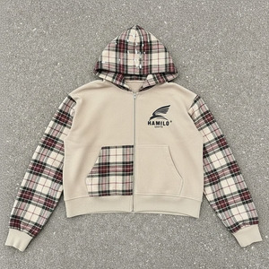 เสื้อฮู้ดผู้ชายขายดี ระบายอากาศได้ดี สไตล์โดดเด่น ผ้าฝ้าย 100% บุซับในกันหนาว ลายเรียบง่าย ผ้าฝ้ายผสม - Product Image 6