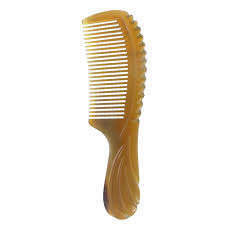 Peigne en corne de buffle pour extensions capillaires, écologique, fait main, en corne naturelle, qualité salon, taille et design personnalisables - Product Image 2