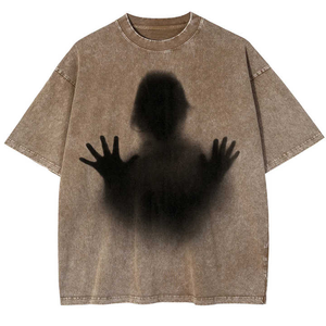 เสื้อยืดวินเทจปรับแต่ง280Gsm ซักกรดผ้าฝ้าย100% คุณภาพสูงปรับแต่งได้ - Product Image 1