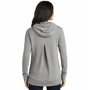 Sweats à capuche en molleton personnalisés pour femmes noires vente en gros pour femmes - Product Image 5