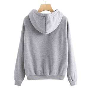 Sudadera con capucha larga para mujer superventas 2025, Color personalizado, estilo callejero, diseño de punto, temporada de invierno, Sudadera con capucha a granel - Product Image 3