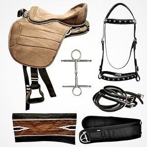 Selle synthétique sans arbre Freemax pour chevaux: Design innovant pour le confort Ensemble de selle Produits anglais de course de chevaux d'Inde - Product Image 3