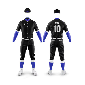 Custom Top Quality Team Sportswear <b>Baseball</b> Uniform <b>Set</b> Men <b>Baseball</b> Uniform Wear Jersey for Outdoor Sports Adults Lightweight - Product Image 5