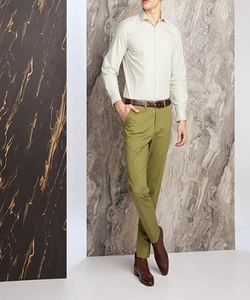 Meilleure vente à prix d'usine de pantalons légers respirants en coton et élasthanne pour hommes avec logo personnalisé pour la saison été hiver - Product Image 3