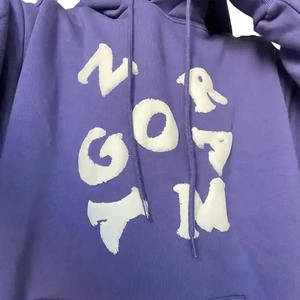 Customizable 100% Cotton Oversized Luxury Designer Puff Printing <b>Hoodie</b> Solid Winter Outdoor Wear New Design Stand 3XL ODM/OEM - Product Image 6