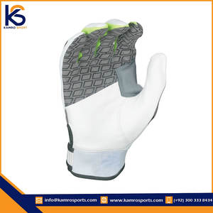 Personnaliser le logo de marque Conception personnalisée Gants de baseball Meilleure vente Gants de baseball en cuir à doigts entiers - Product Image 4