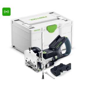 Fresadora Inalámbrica Festool DFC 500 E-Basic para Empalmes DOMINO 18V con Brocas de Carburo, Sin Batería ni Cargador - Product Image 1
