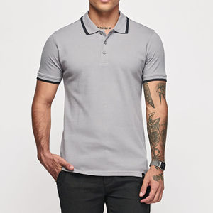 Camisetas Polo para Hombre, Nuevo Estilo de Moda, Corte Ajustado, Camisetas Polo de Alta Calidad para Usar en Verano - Product Image 1