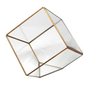 Terrario de cristal para decoración de fiestas de boda para sala de estar o comedor, artículo de decoración, Terrario de cristal de estilo único - Product Image 3