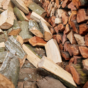 Leña Natural para Estufas, Madera Dura Seca en Horno: Roble, Haya, Fresno, Pino, Abedul, Fácil de Encender para Calefacción Doméstica - Product Image 1