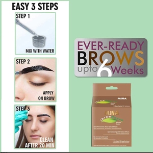 Usine directe meilleur prix Kit de teinte de sourcils au henné longue durée marque privée OEM pinceau de teinture de sourcils à base de plantes pour le maquillage des yeux - Product Image 3