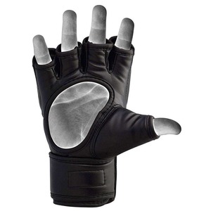 Gants d'entraînement MMA rembourrés de haute qualité, vêtements de combat Logo personnalisé, grappin de boxe en cuir léger - Product Image 2
