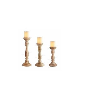 เชิงเทียนไม้อะคาเซียธรรมชาติเชิงเทียนไม้สไตล์โมเดิร์น - Product Image 6