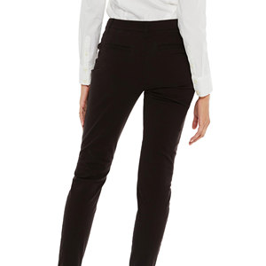 Pantalon chino pour femme 2026, service OEM, design personnalisé, couleur unie, qualité supérieure, coupe ample, pantalon chino pour femme - Product Image 5