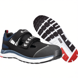 Sandalias de Seguridad Jetstream Impulse Low Fitness, Microfibra, Talla 43, Negro/Azul - Product Image 2