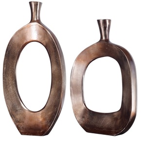 Pot de fleur de finition nickelé brillant haute vente Vase de conception personnalisée pour mariage Banquet décor d'hôtel Vases à fleurs en métal - Product Image 6