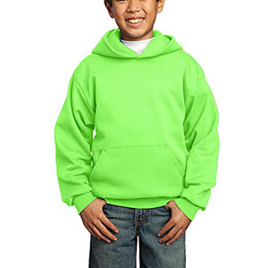 Nuevas sudaderas personalizadas de alta calidad con bordado liso para niños fabricante al por mayor sudaderas con capucha estampadas para niños - Product Image 4