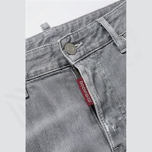 Pantalones Vaqueros Ajustados de Moda para Hombre, Color Personalizado, Pantalones de Mezclilla de Alta Calidad a Bajo Precio, Pantalones Rotos al por Mayor, Color Personalizado - Product Image 4