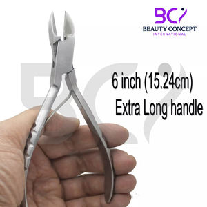 Kit Profesional de Alicates para Uñas Encarnadas, Set para Uñas Gruesas, Instrumentos de Podología para el Cuidado de los Pies, Acero Inoxidable, Apertura de Mandíbula Ancha - Product Image 2