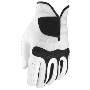 Guantes de Golf de Cuero Genuino Ultra Duraderos Personalizados OEM, Guantes de Golf Deportivos Transpirables de Piel de Oveja Premium Cabretta - Product Image 3