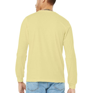 Bella toile douce hommes à manches longues t-shirt Jersey col rond manches longues t-shirts - Product Image 6