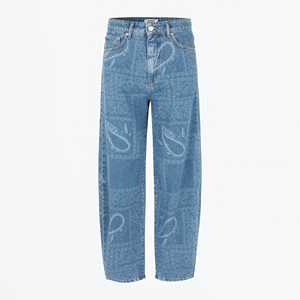 Jean droit taille haute style Lolita pour filles, nouvelle conception, respirant, léger, de haute qualité, article tendance - Product Image 6