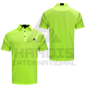 100% polos personnalisés pour hommes en coton biologique avec logo brodé T-shirt d'été en piqué doux de haute qualité respirant tenue décontracté - Product Image 6