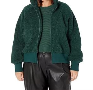 Automne femmes Sherpa veste nouveau Design Vintage réversible tricoté vêtements d'extérieur à manches longues imperméable meilleur prix pour l'automne - Product Image 3