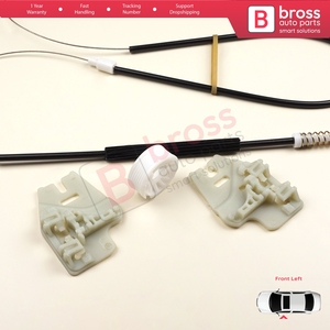 Kit de réparation de lève-vitre BWR491 pour porte avant gauche de la Série 3 E46 2001-2005 4/5 portes Facelift 51337020659 - Product Image 6