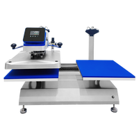 Presse à Chaud Pneumatique Semi-Automatique Professionnelle pour T-shirts avec Double Plaque Chauffante – Nouvelle Utilisation pour Vêtements